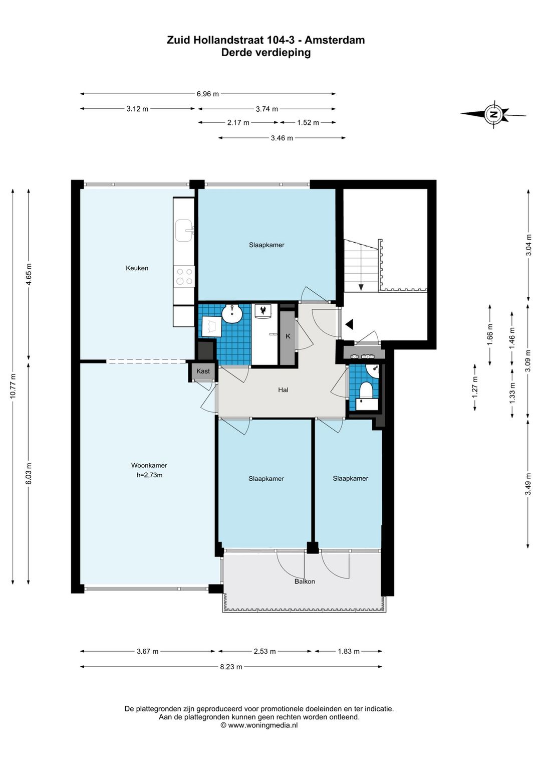 Foto 28 van Zuid-Hollandstraat 104-3
