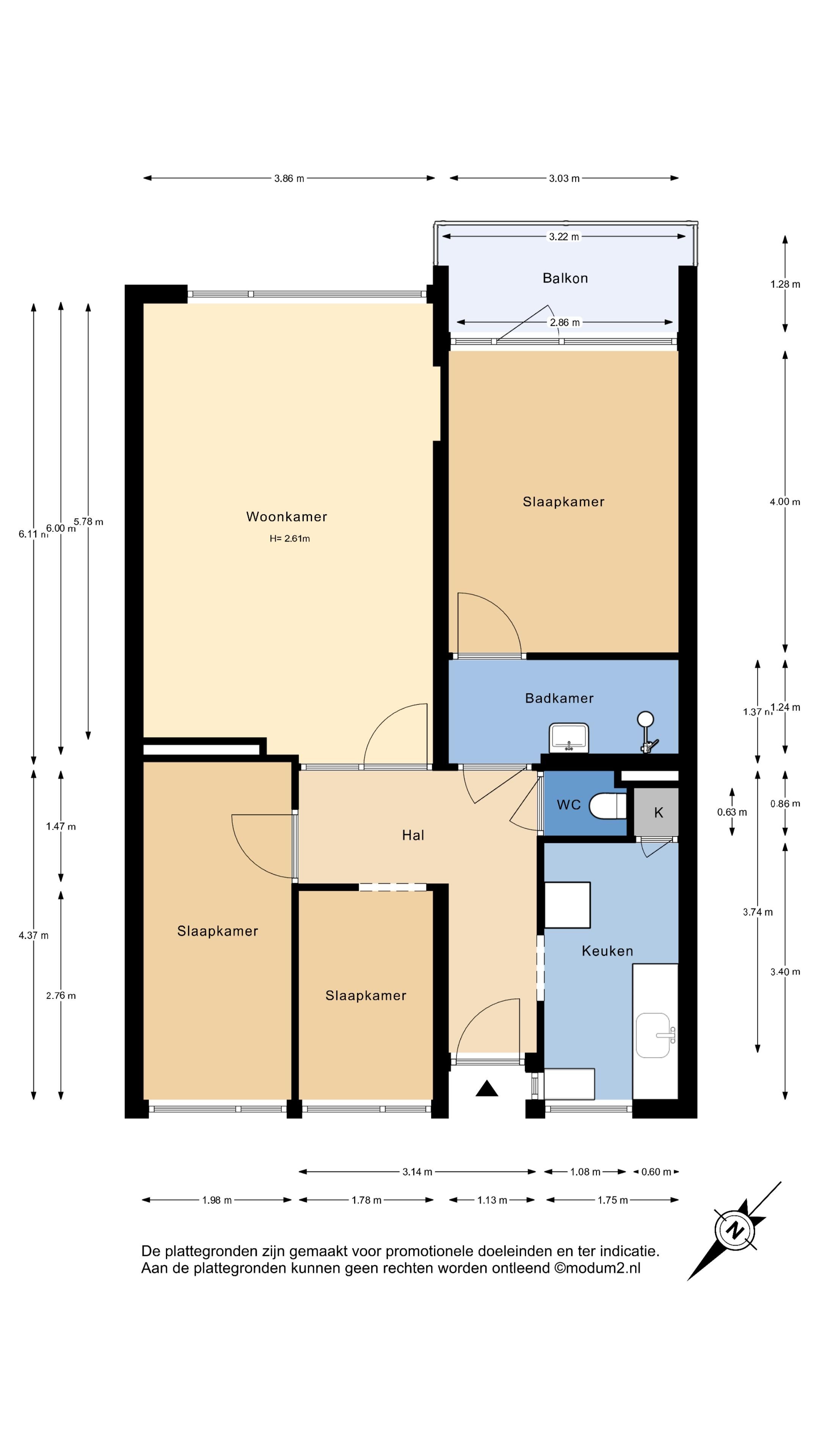 Foto 30 van Burgemeester Caan van Necklaan 676