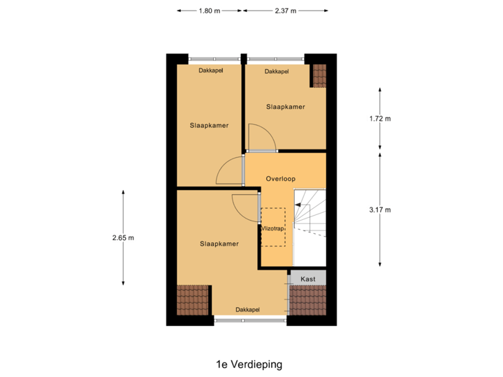 1e Verdieping