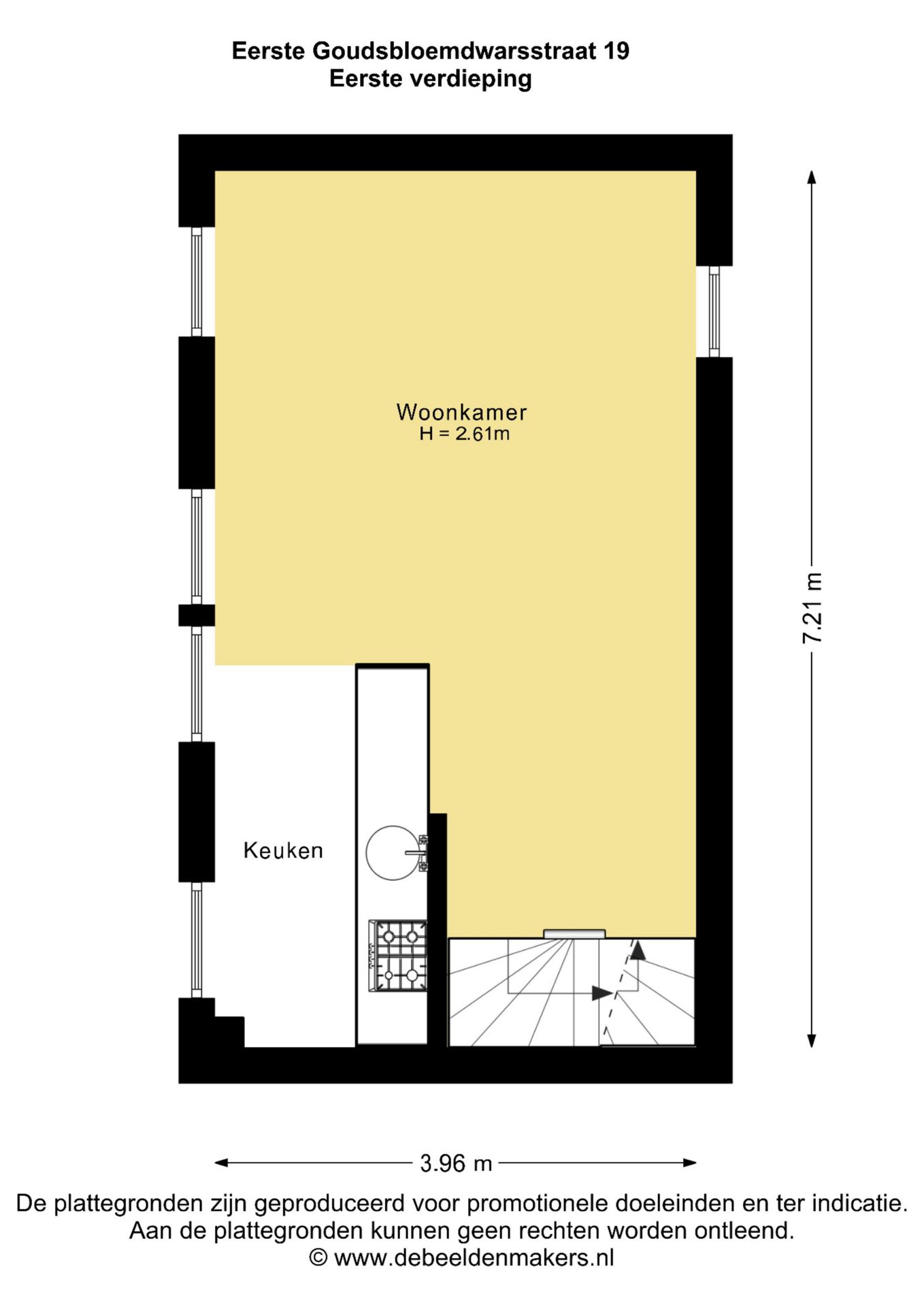Foto 24 van Eerste Goudsbloemdwarsstraat 19
