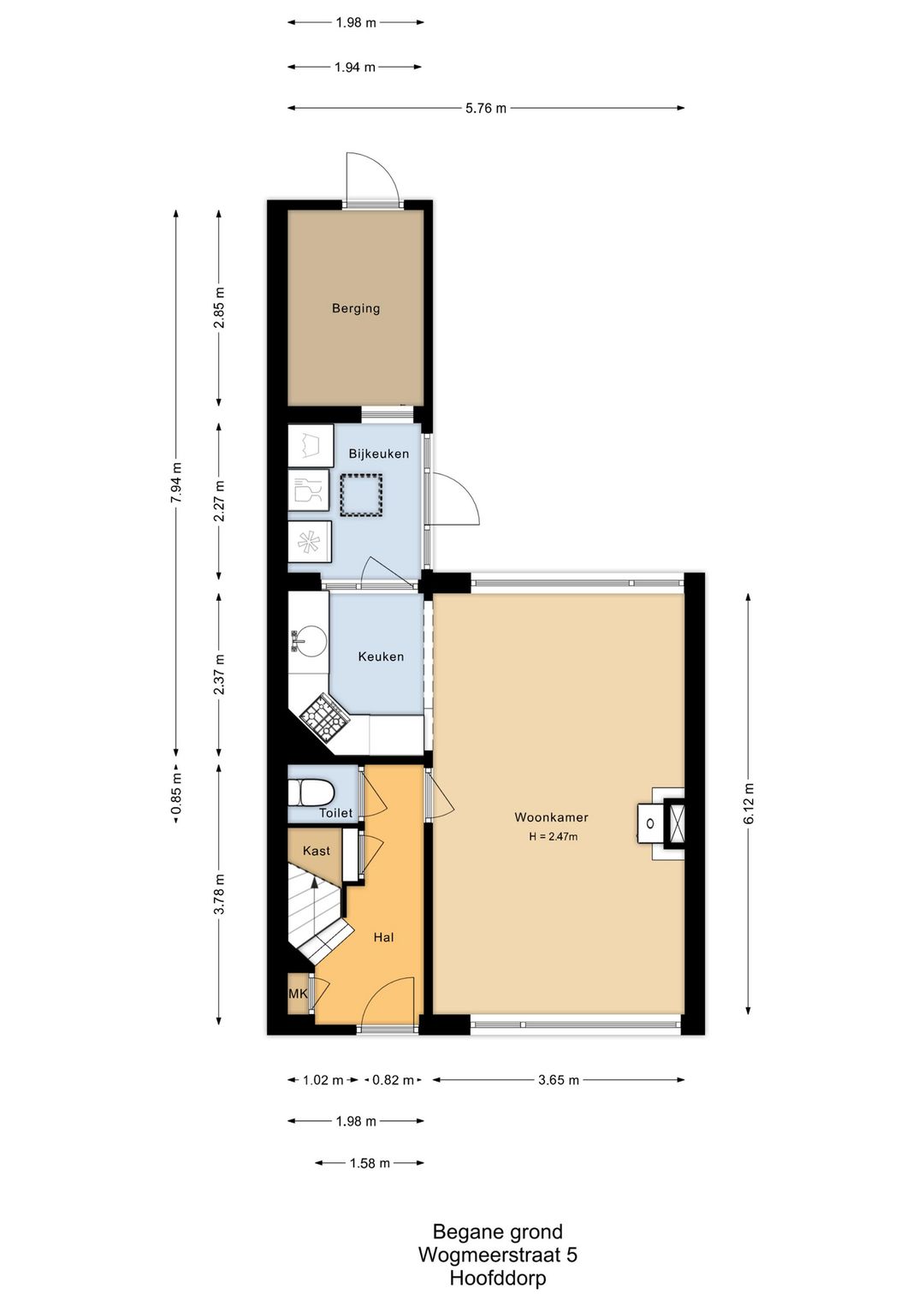 Foto 32 van Wogmeerstraat 5