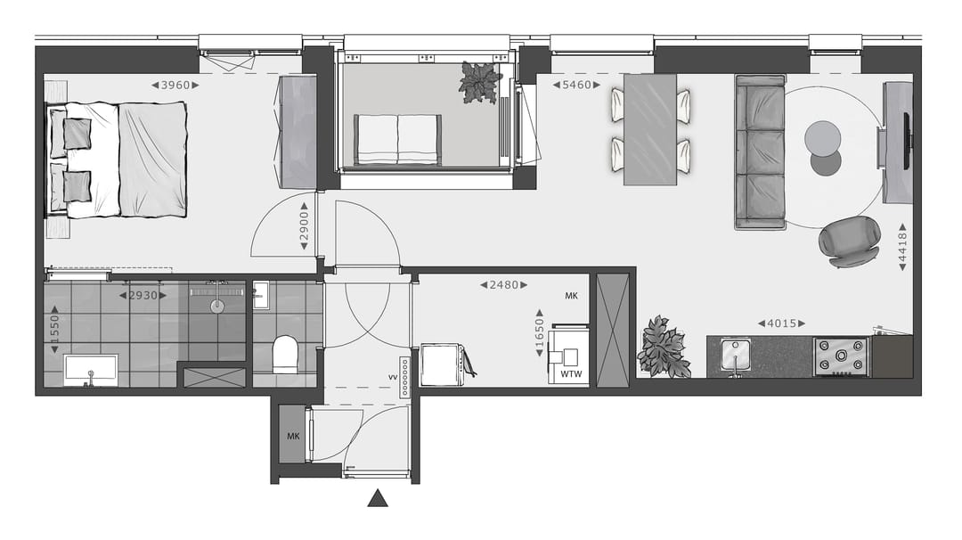 Foto 7 van Appartement (Bouwnr. 137)