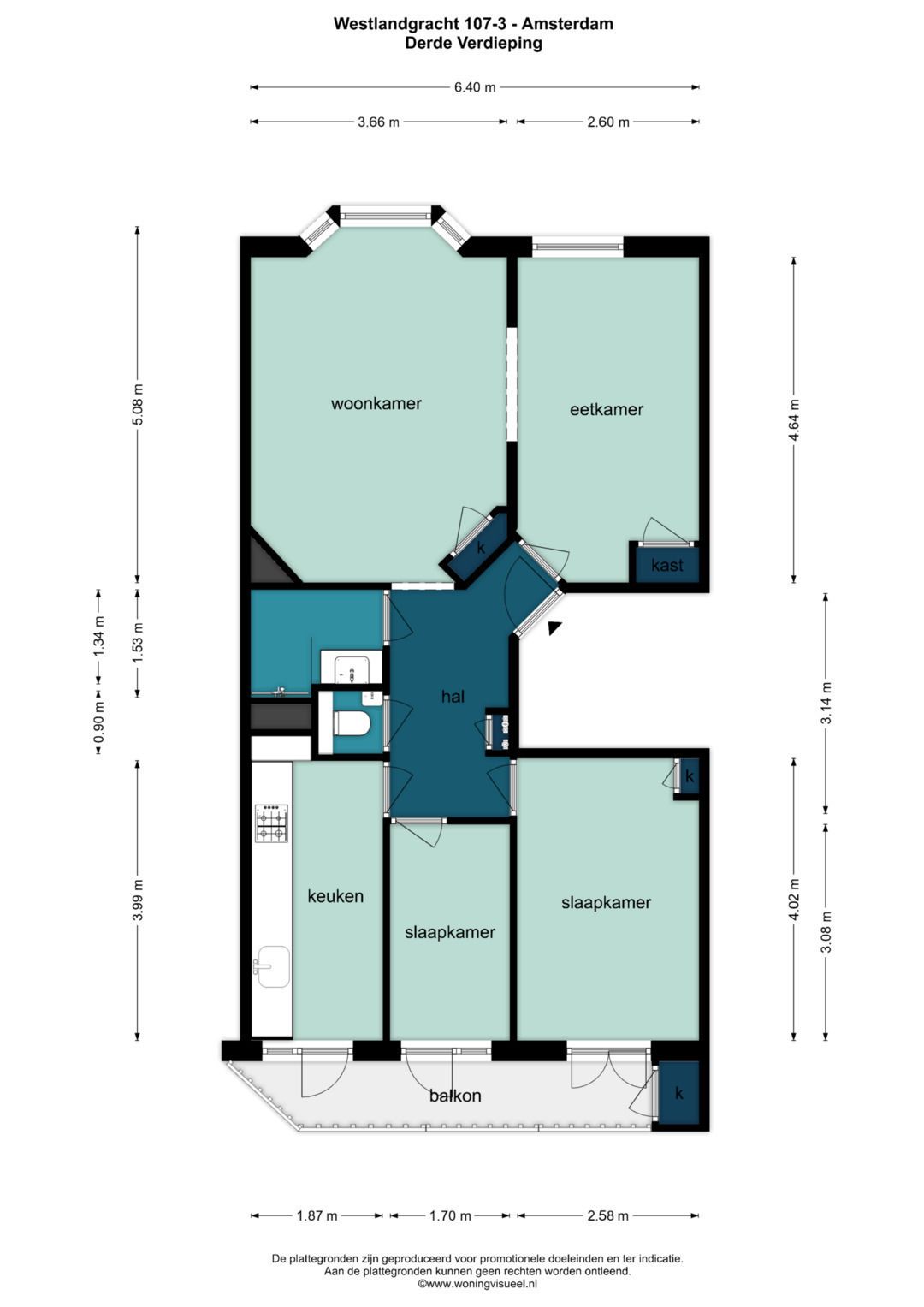 Foto 24 van Westlandgracht 107-3