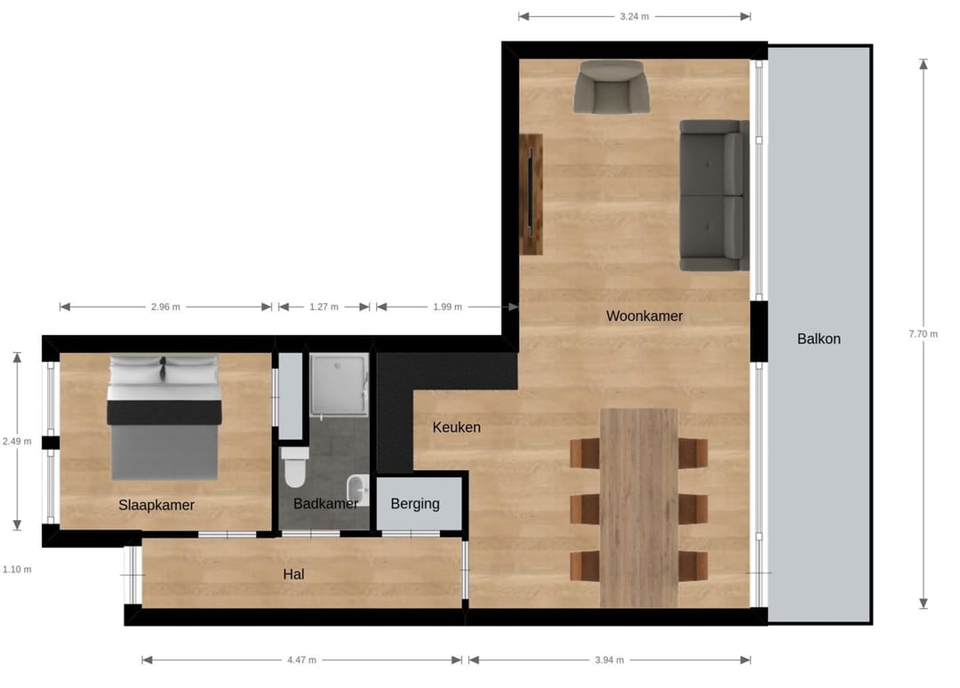 Foto 11 van Koningsplein 57-H