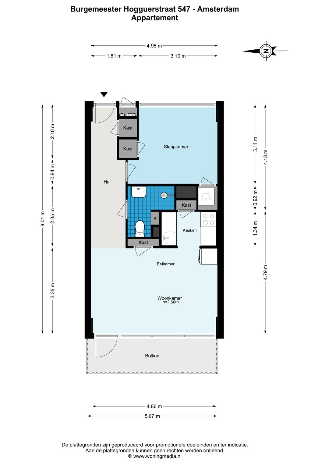 Foto 23 van Burgemeester Hogguerstraat 547