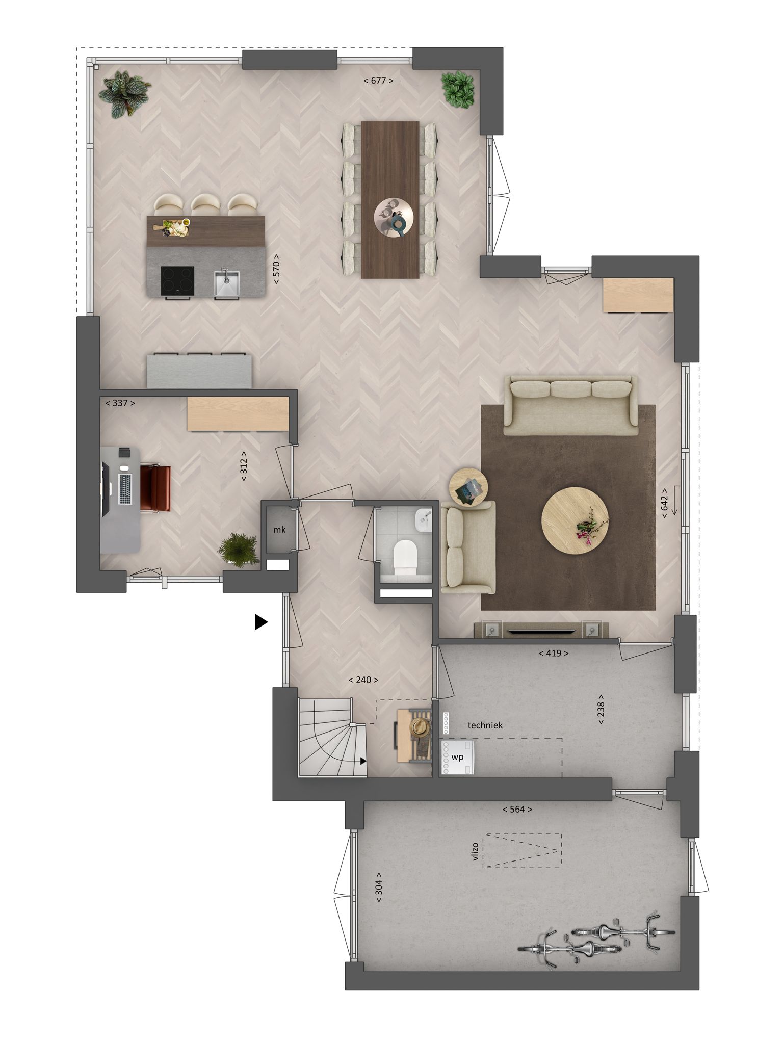 Foto 3 van Westerpark - Buitens - 23 (Bouwnr. 23)