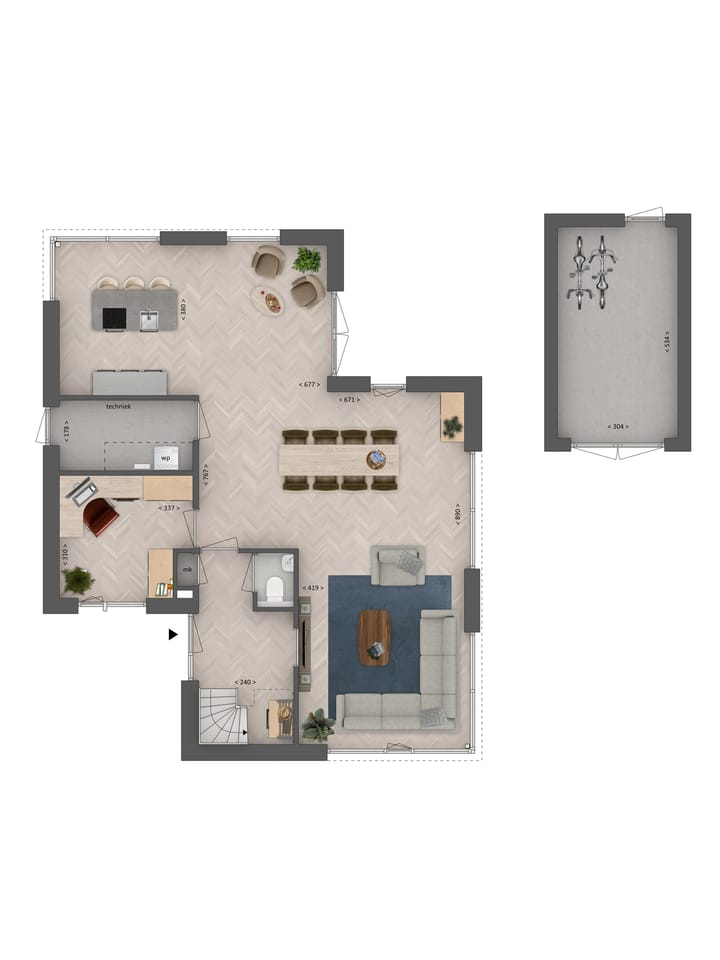 Foto 3 van Westerpark - Buitens - 19 (Bouwnr. 19)