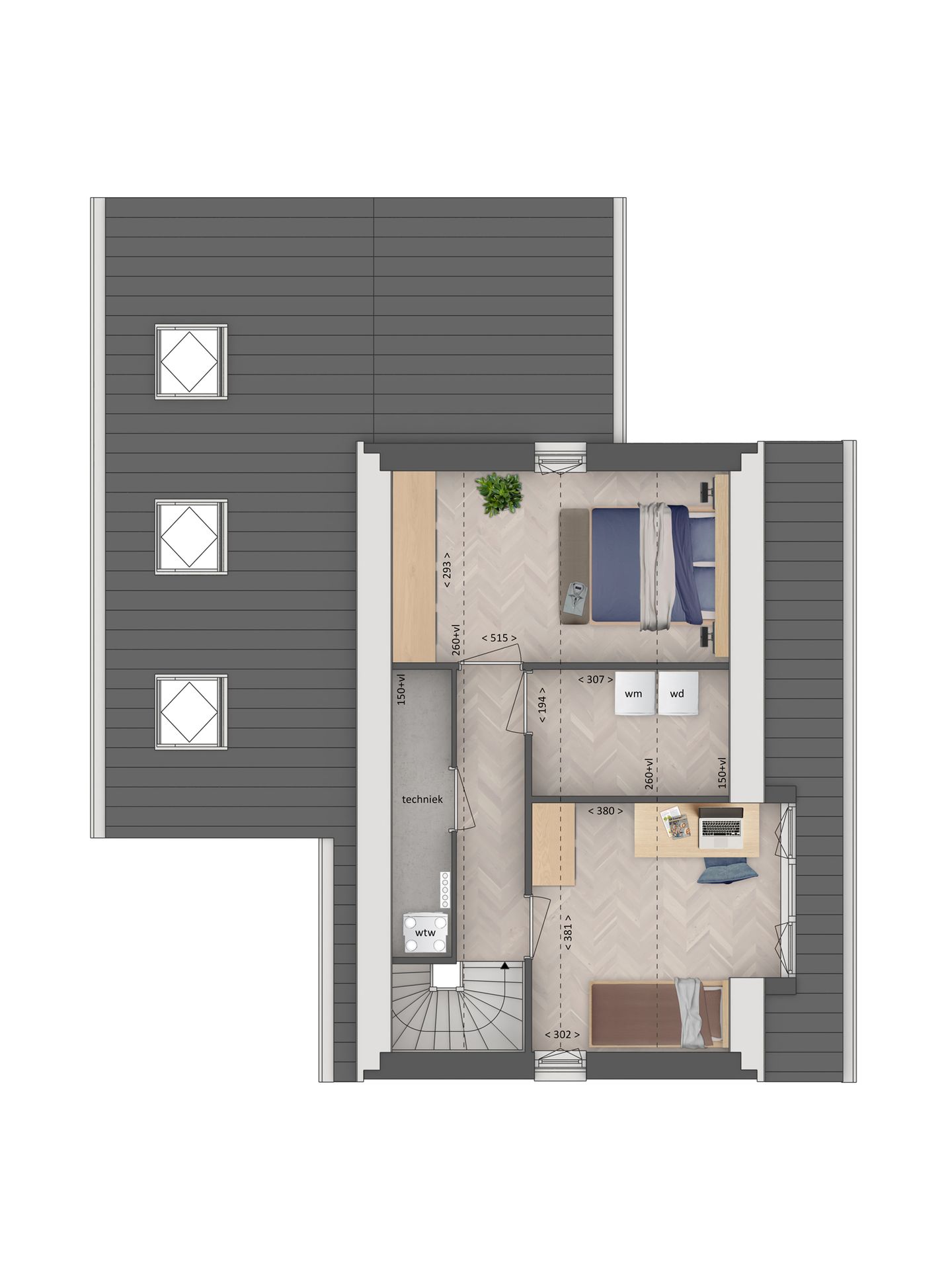 Foto 5 van Westerpark - Buitens - 19 (Bouwnr. 19)