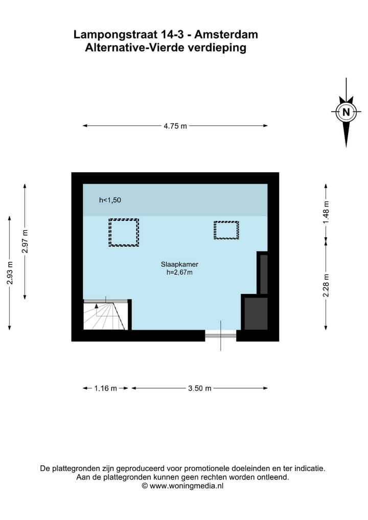 Foto 25 van Lampongstraat 14-3