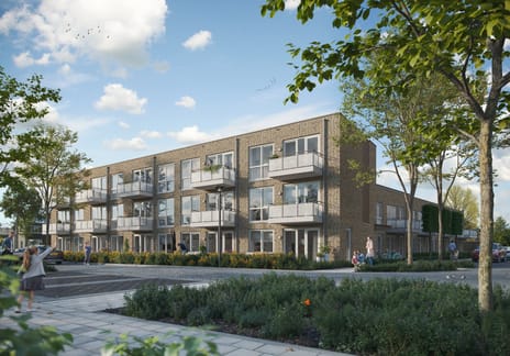 Image of Type D Apartment with shared street entrance