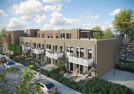 Image of Type M Apartment with shared street entrance