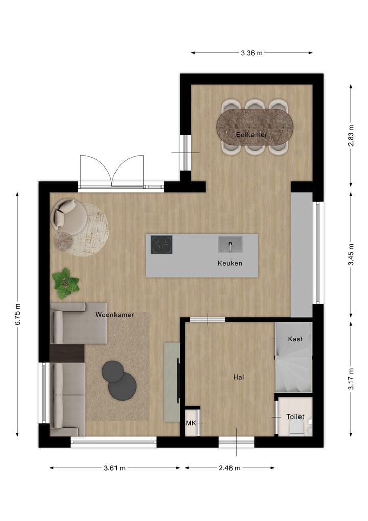 Foto 55 van Bosschenhoofdsestraat 6-A