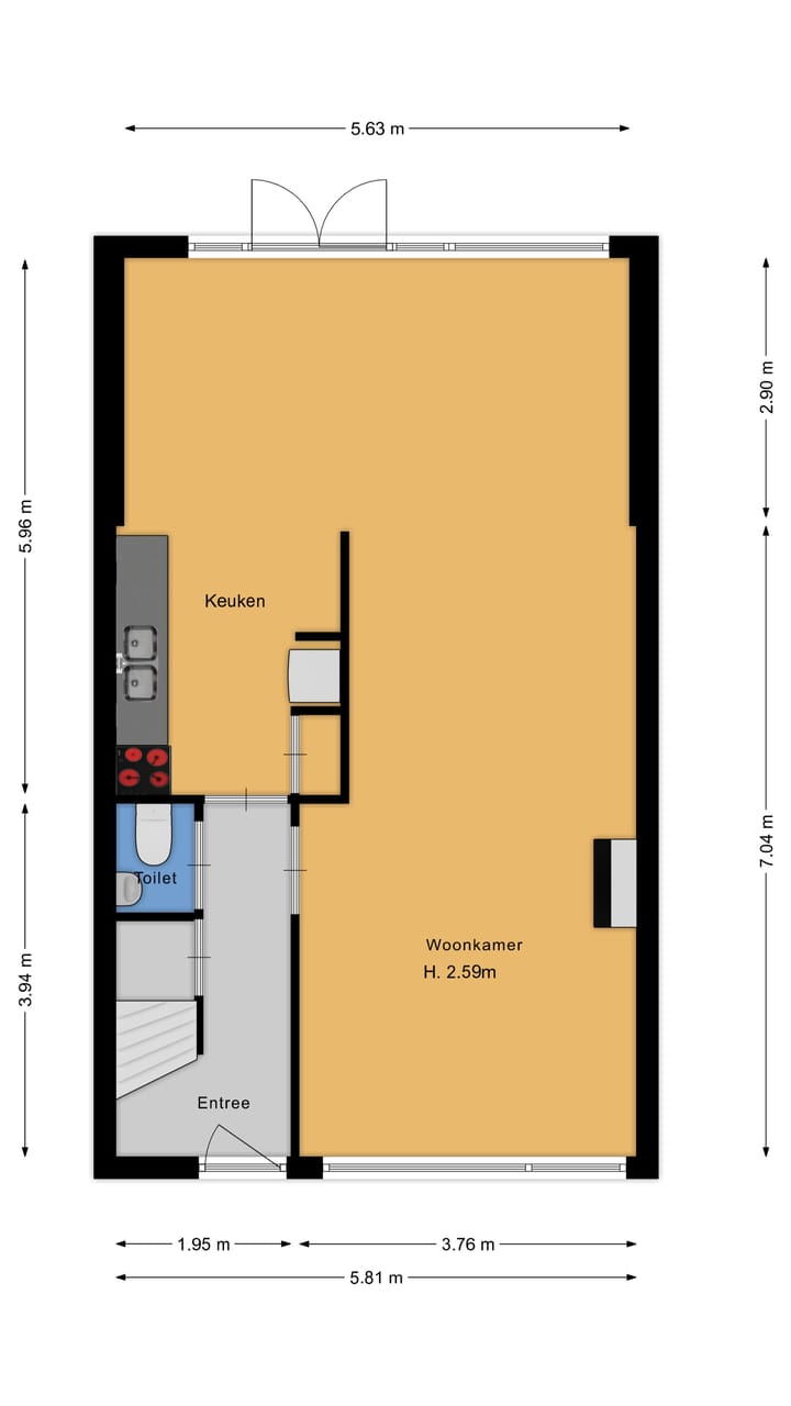 Foto 26 van Van Wanroystraat 13