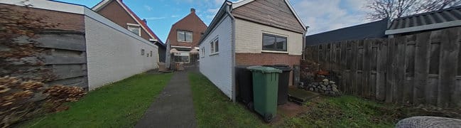 Terras achterkant tuin