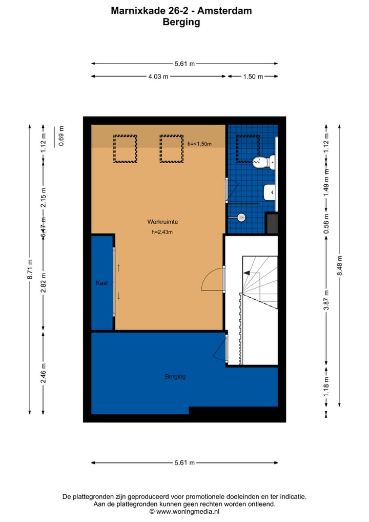 Foto 35 van Marnixkade 26-2