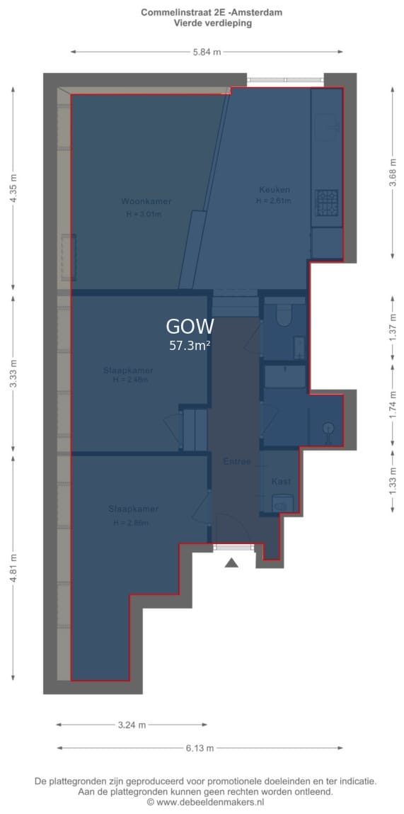 Foto 21 van Commelinstraat 2-E