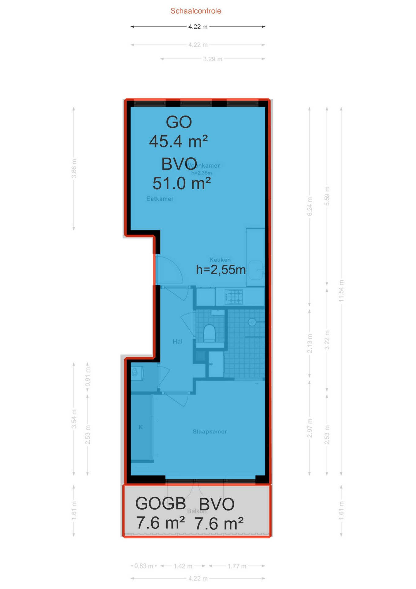 Foto 25 van Wibautstraat 52-H