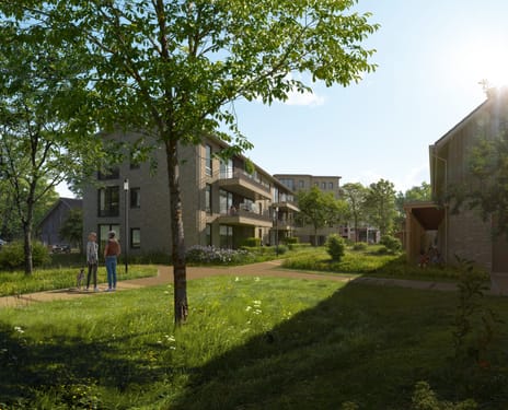 Image of Hoendersveld | Blok B - appartementen Galleried apartment