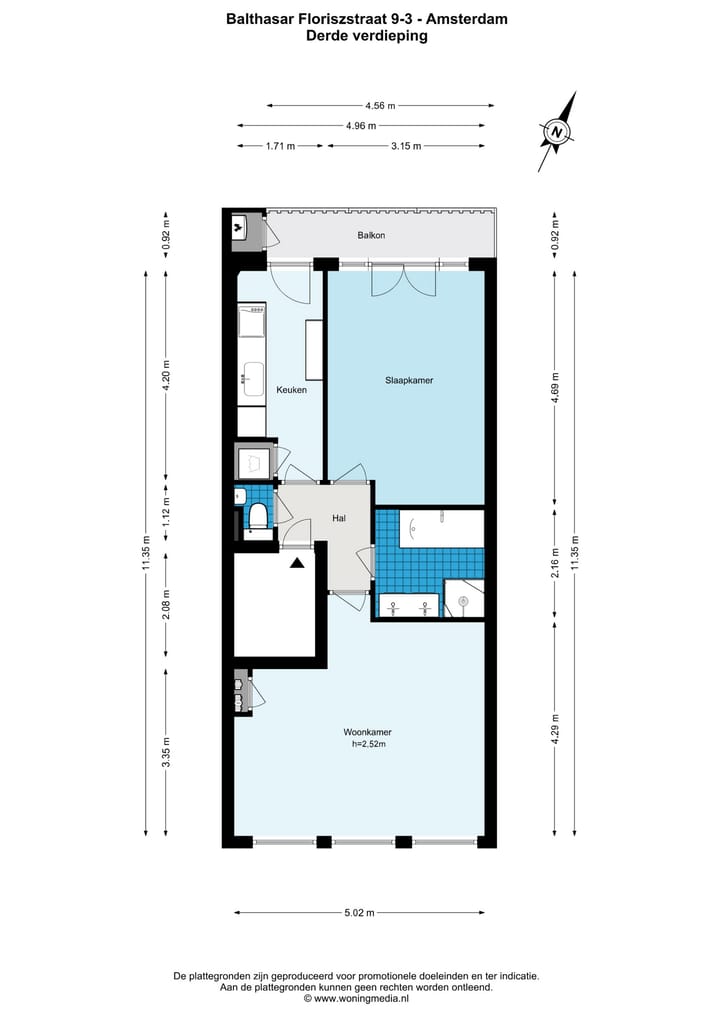Foto 29 van Balthasar Floriszstraat 9-3