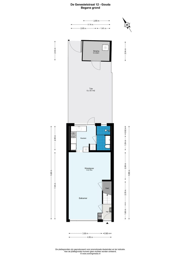 Foto 24 van De Genestetstraat 12