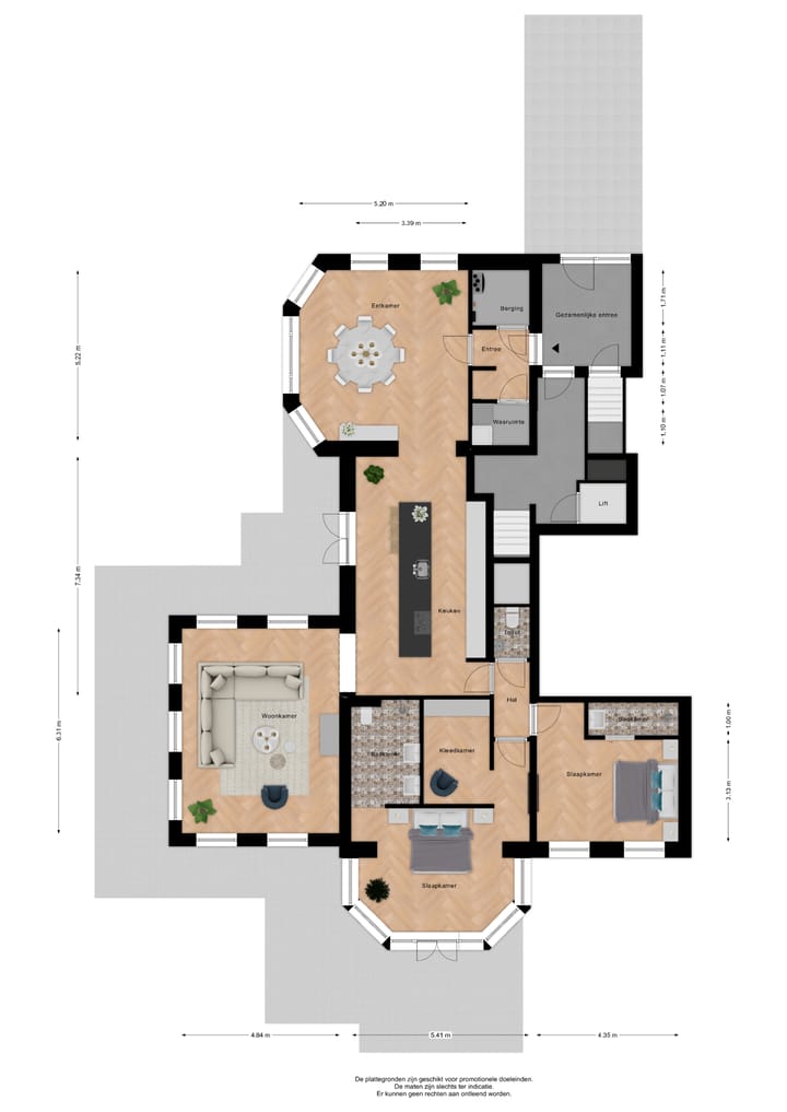 Foto 10 van Burgemeester de Manlaan 1-B