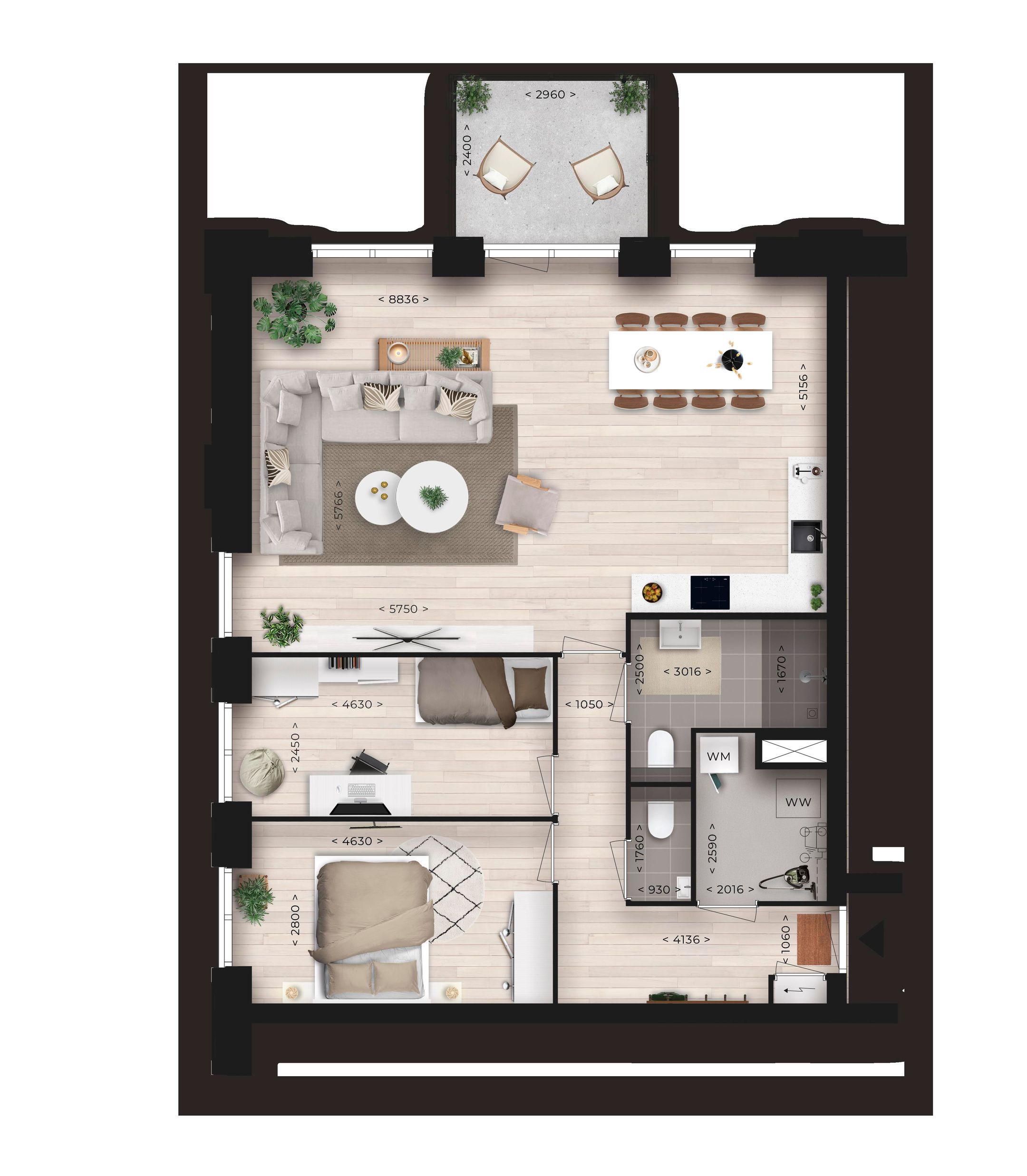 Appartement (Bouwnr. 7)  false