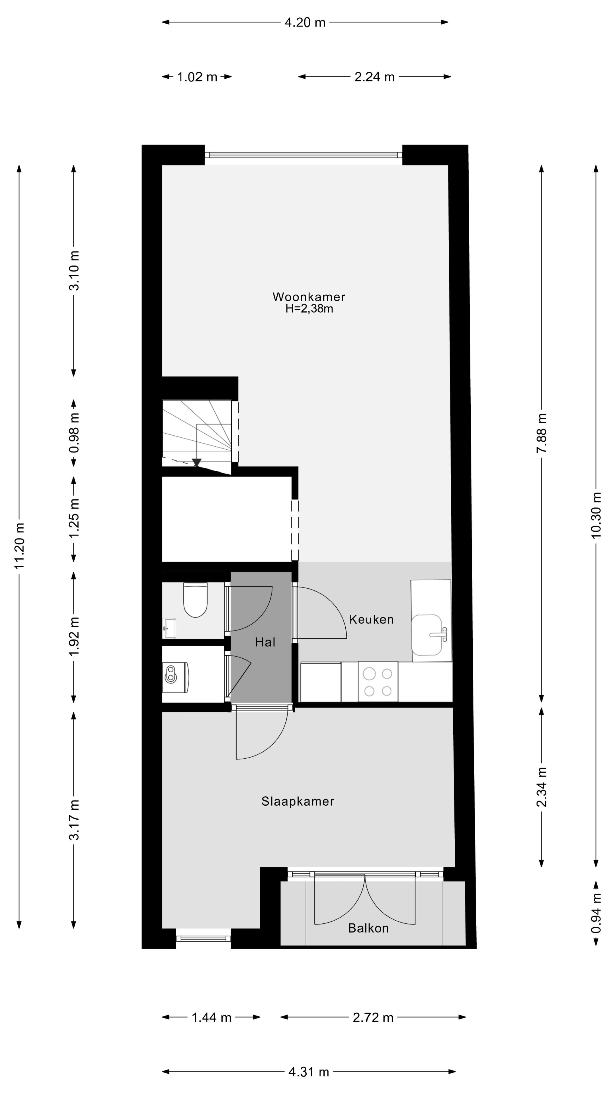 Foto 48 van Soetendaalsekade 43-03