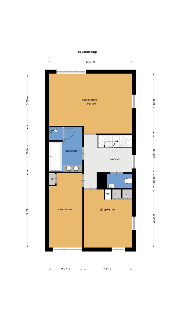 Foto 54 van Herenstraat 54-A