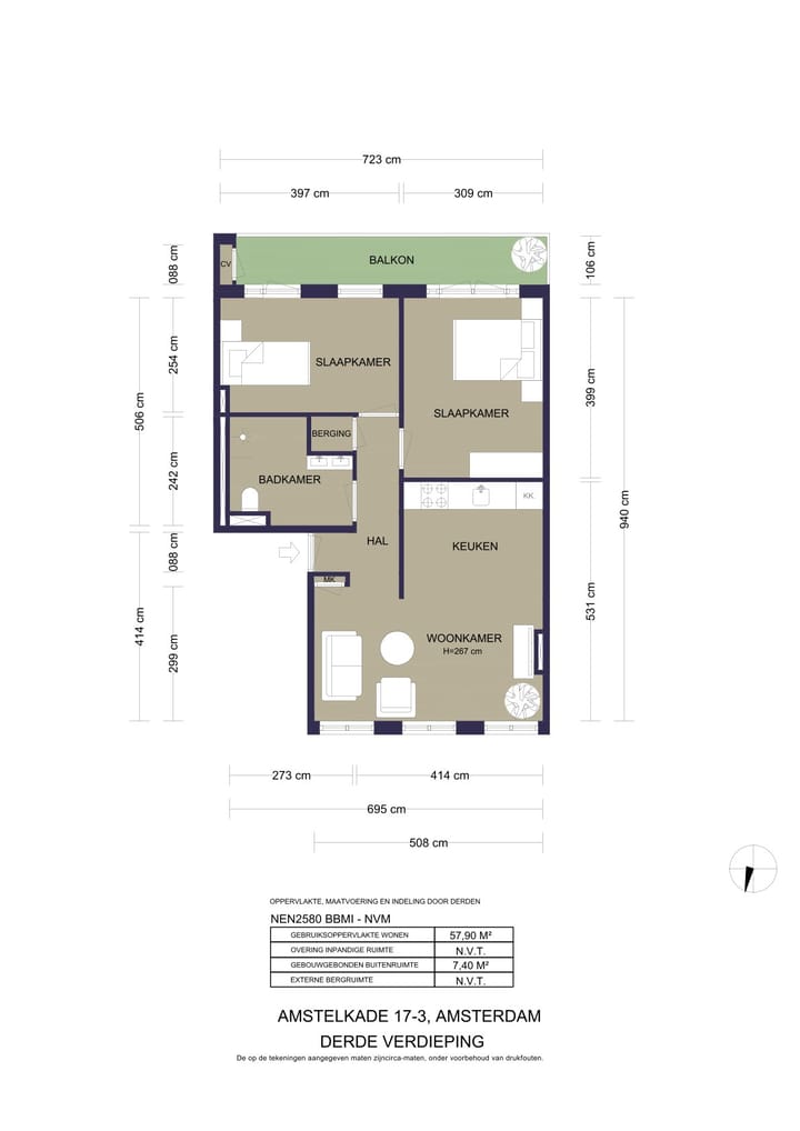Foto 42 van Amstelkade 17-3