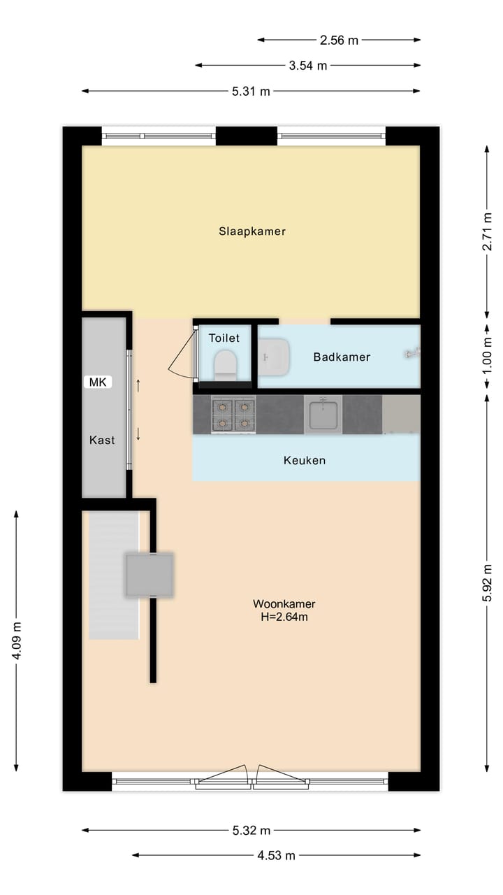Foto 44 van Weldam 54-B