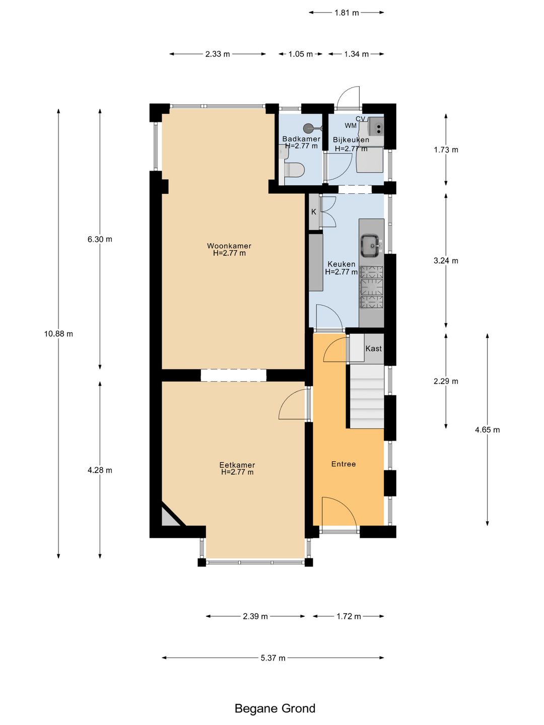 Foto 28 van Tromplaan 8-A