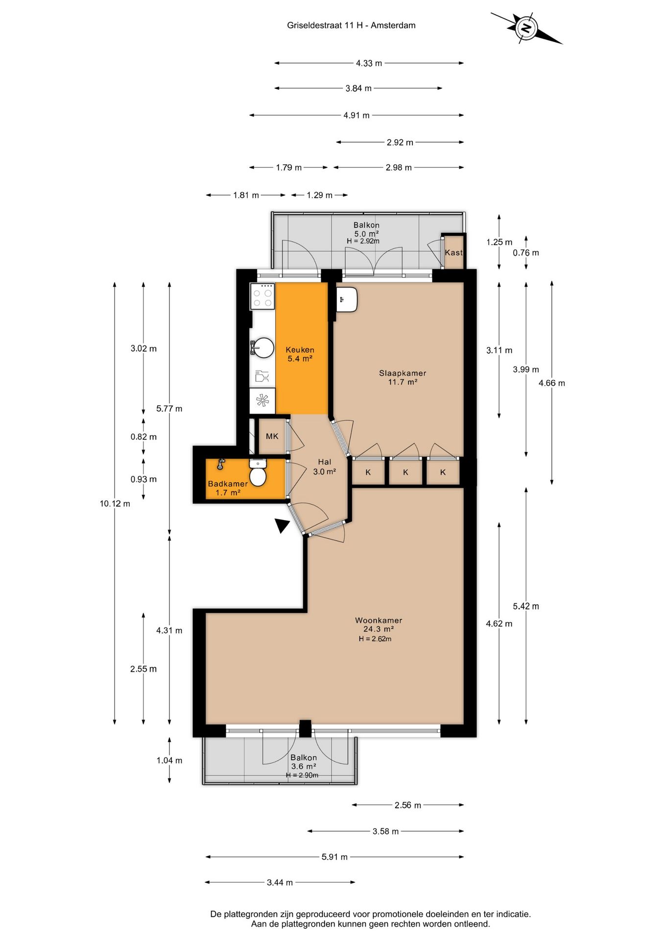 Foto 48 van Griseldestraat 11-H