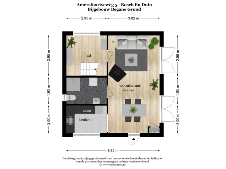 BIJGEBOUW BEGANE GROND