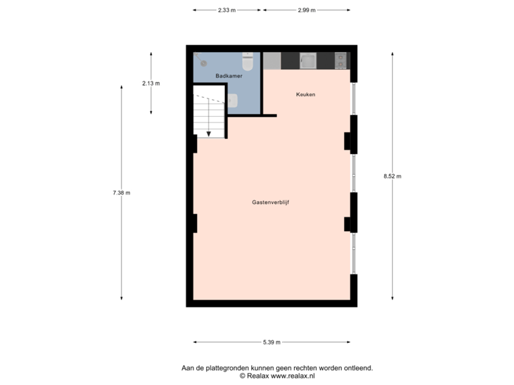 Verdieping boven Opslag  en Werkplaats
