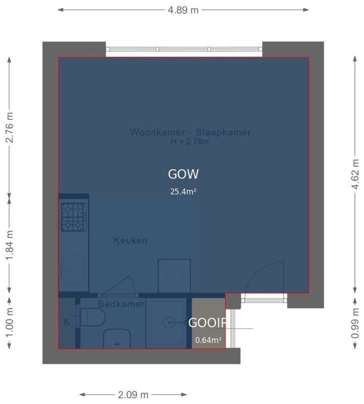 Foto 21 van Adriaanstraat 28-D