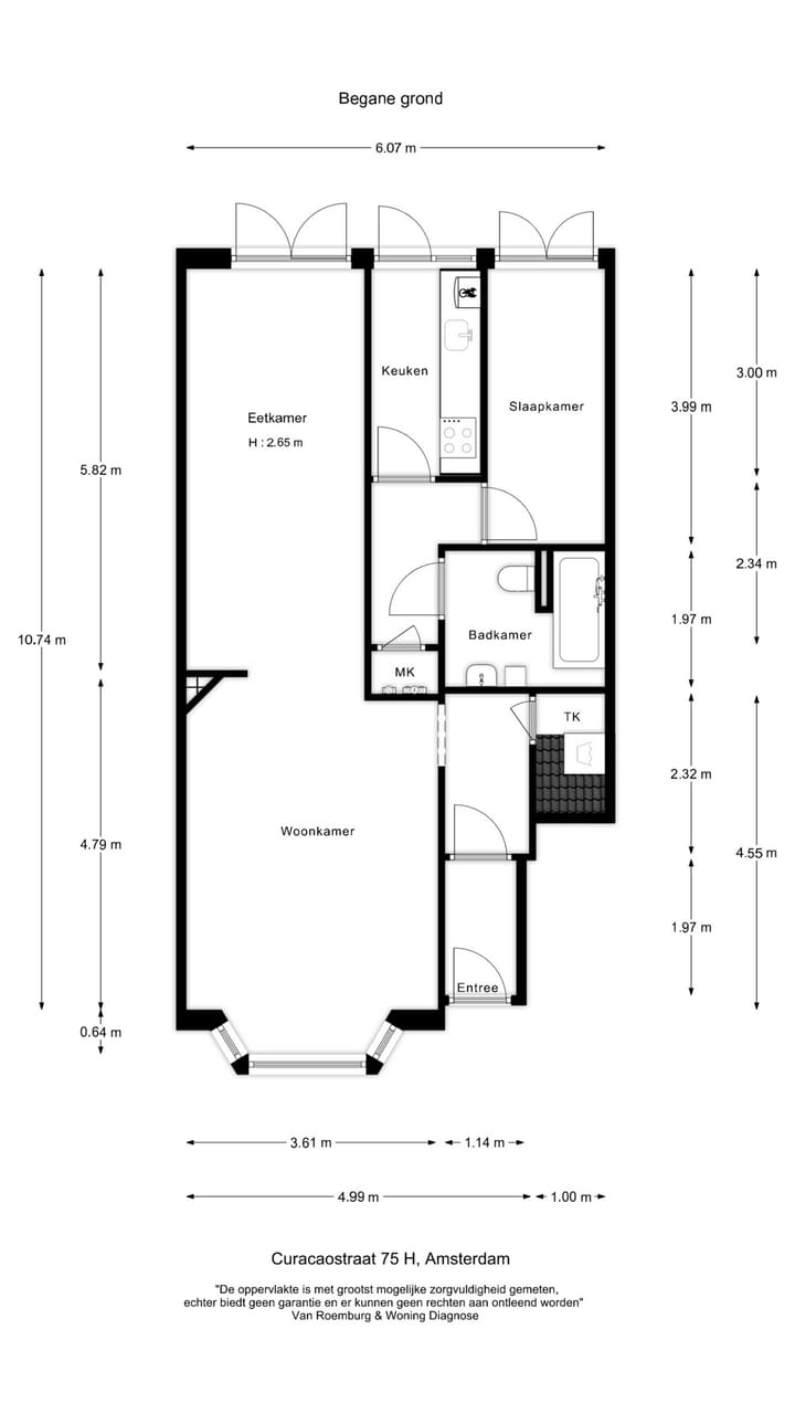 Foto 29 van Curaçaostraat 75-H