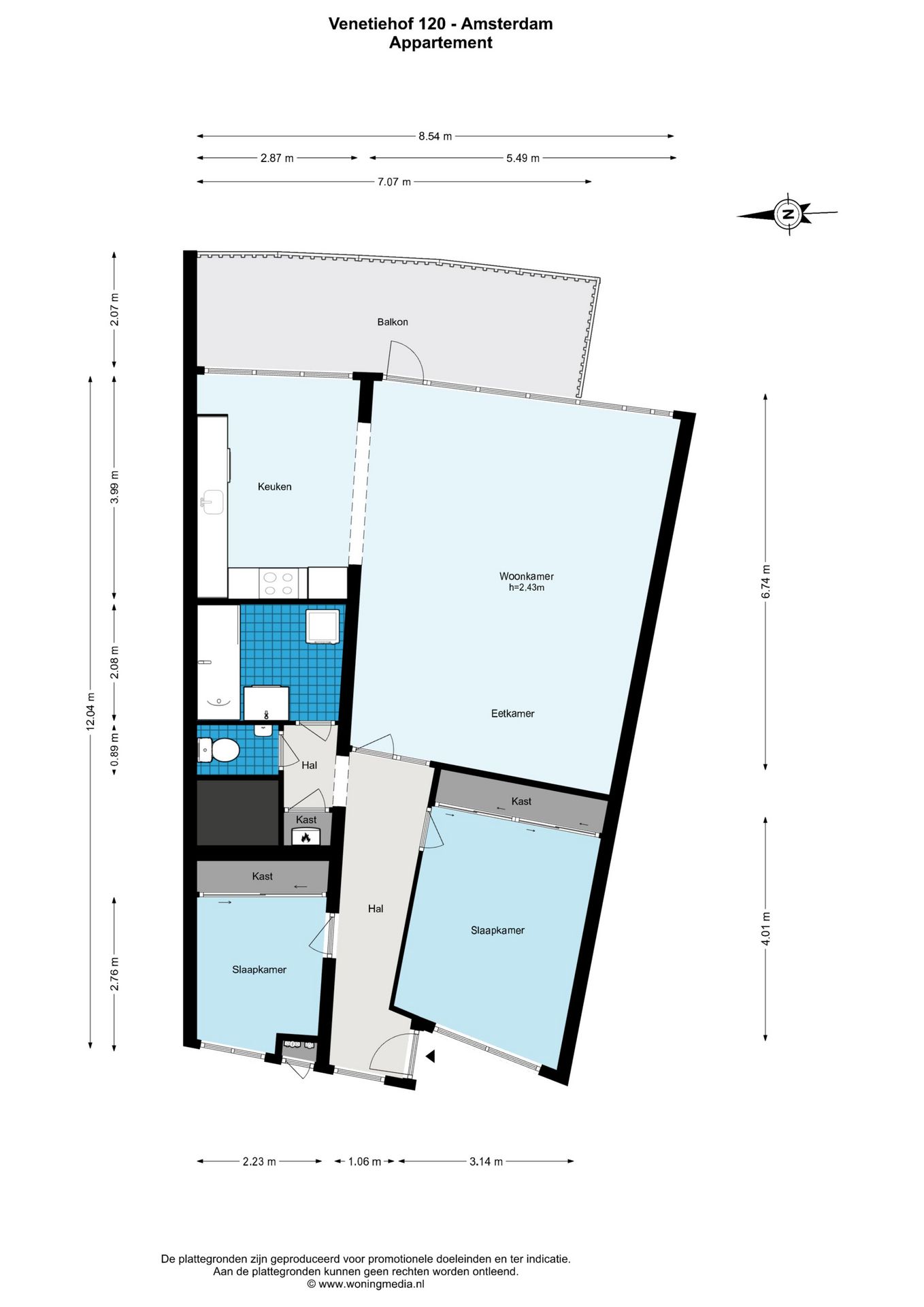 Foto 24 van Venetiëhof 120