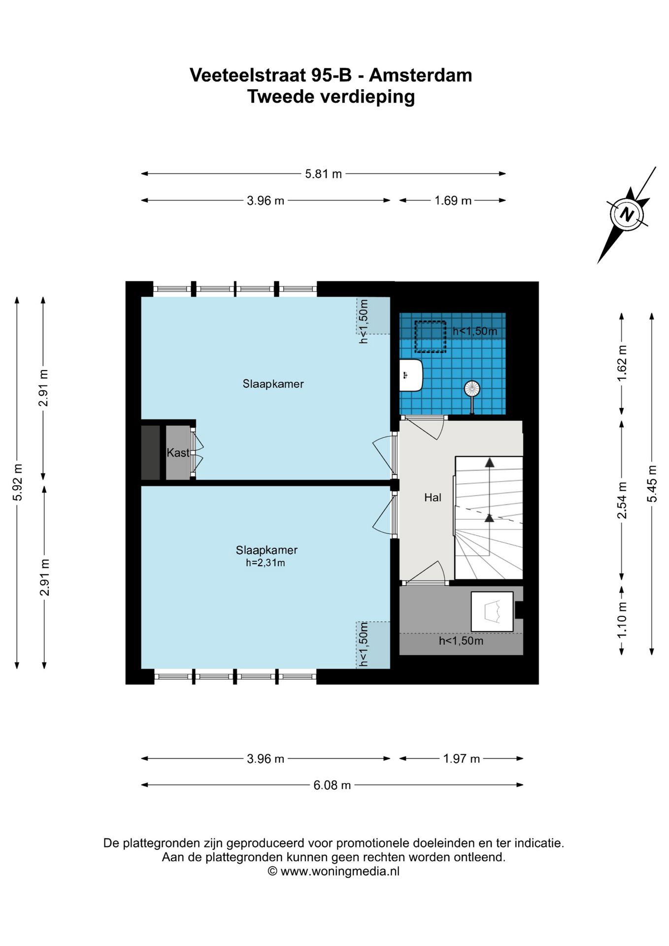 Foto 29 van Veeteeltstraat 95-B