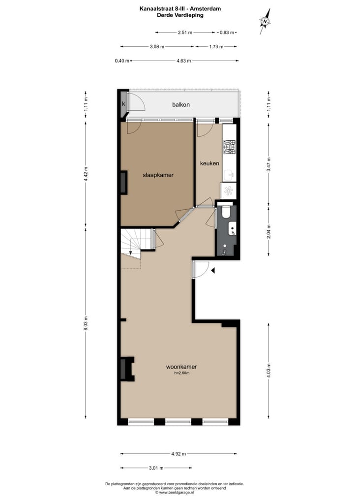 Foto 25 van Kanaalstraat 8-3