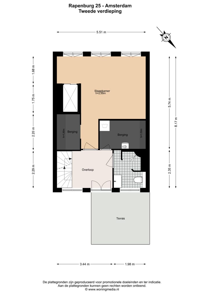 Foto 48 van Rapenburg 25