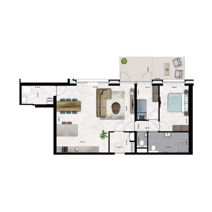 Photo 2 of Type B3A (Bouwnr. B.2.04)