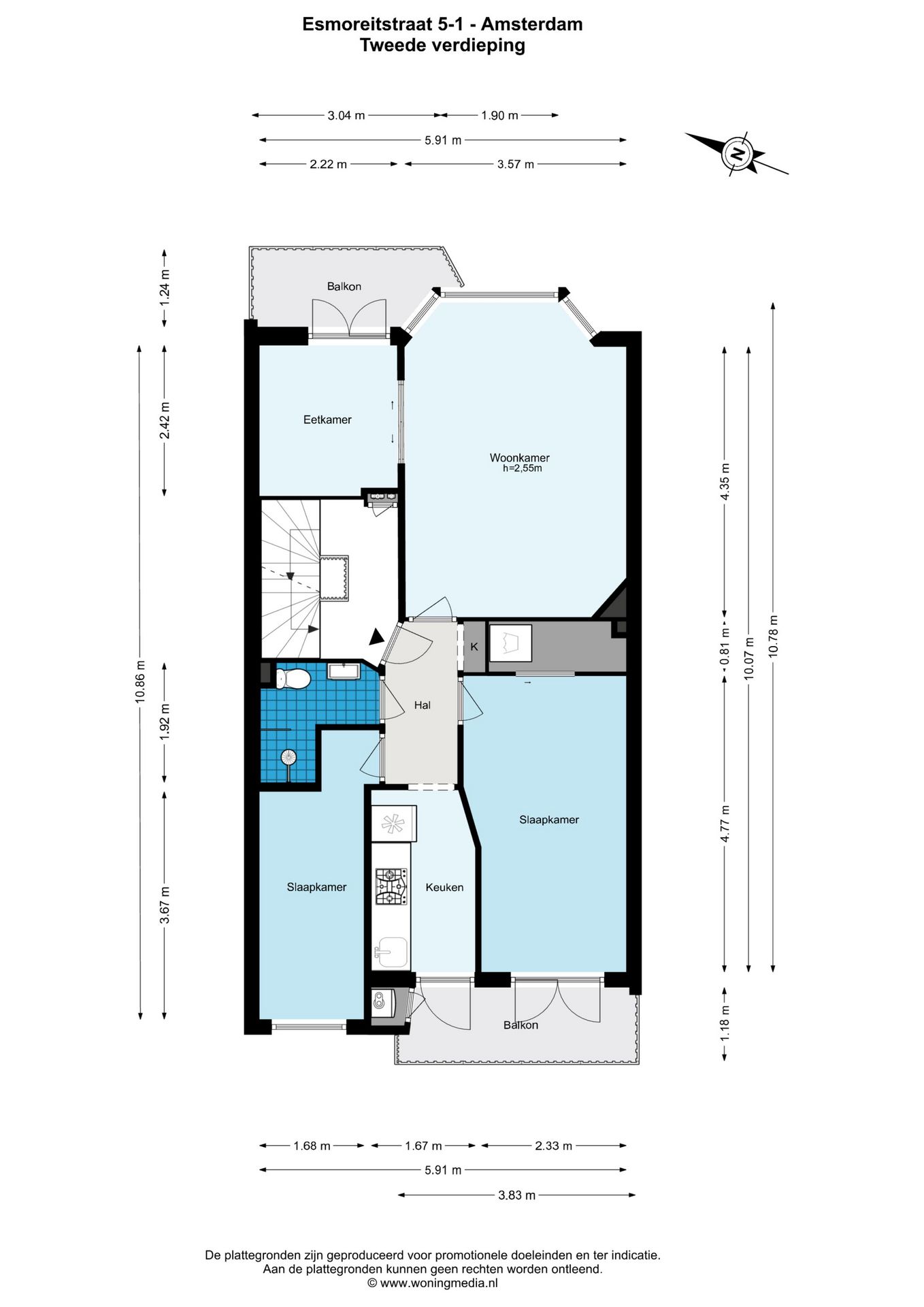 Foto 3 van Esmoreitstraat 5-1