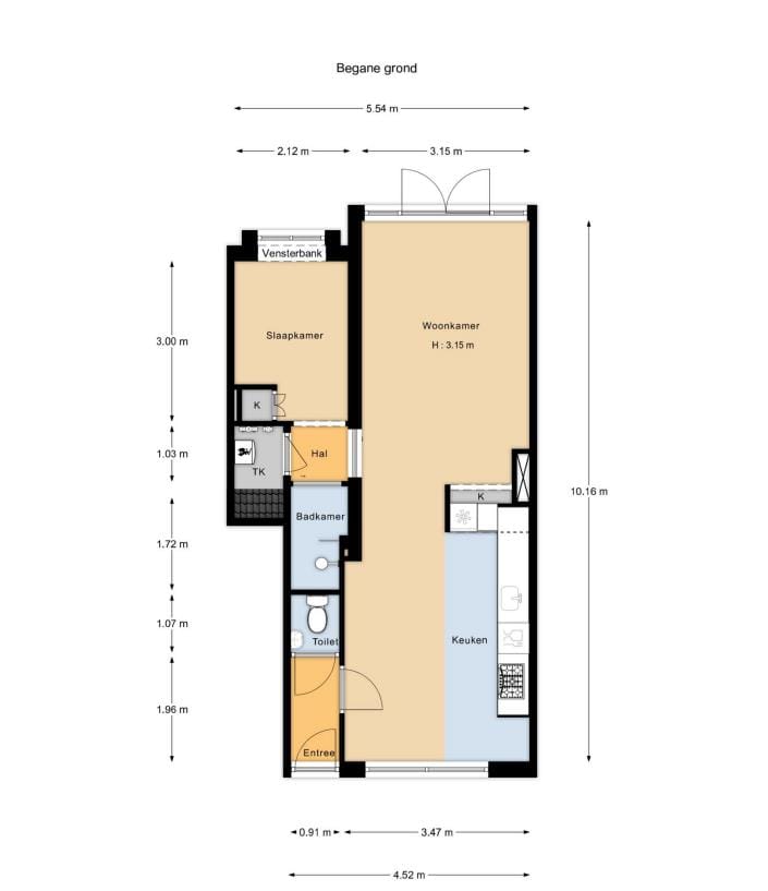 Foto 22 van Palmgracht 21-H
