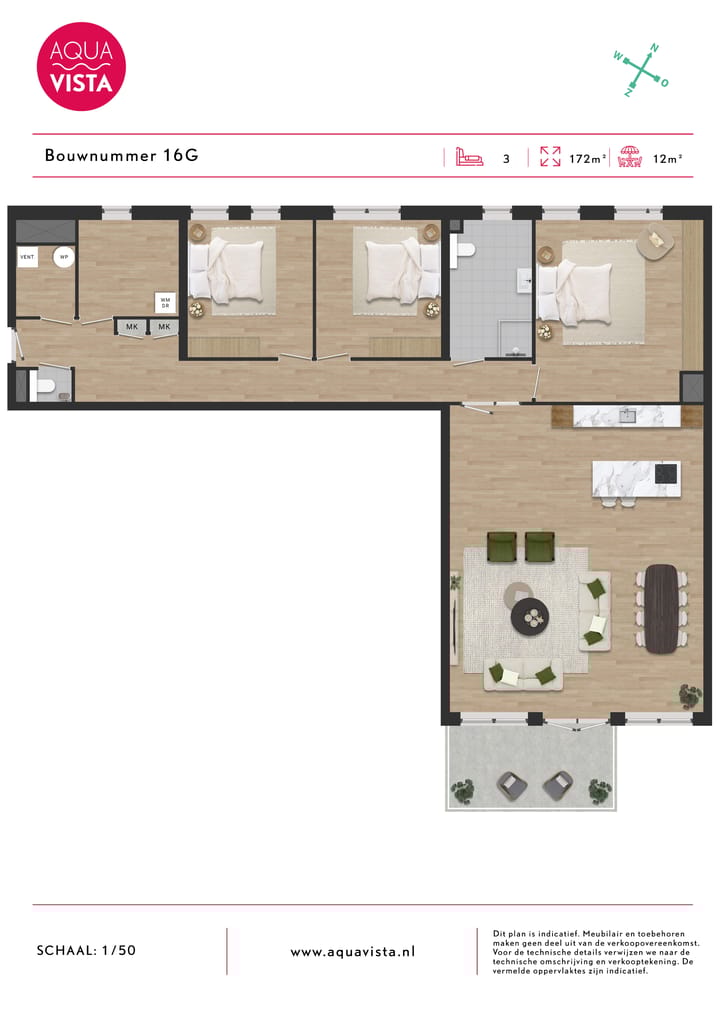 Foto 15 van Kade- en Haven appartementen (Bouwnr. 16-G)