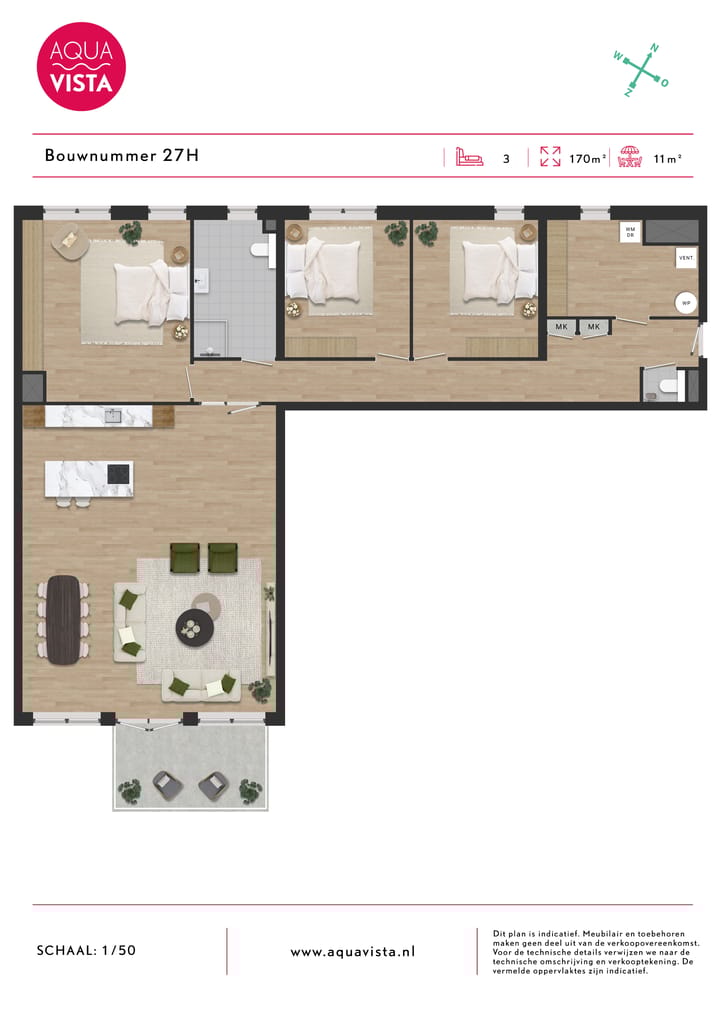 Photo 15 of Kade- en Haven appartementen (Bouwnr. 27-H)