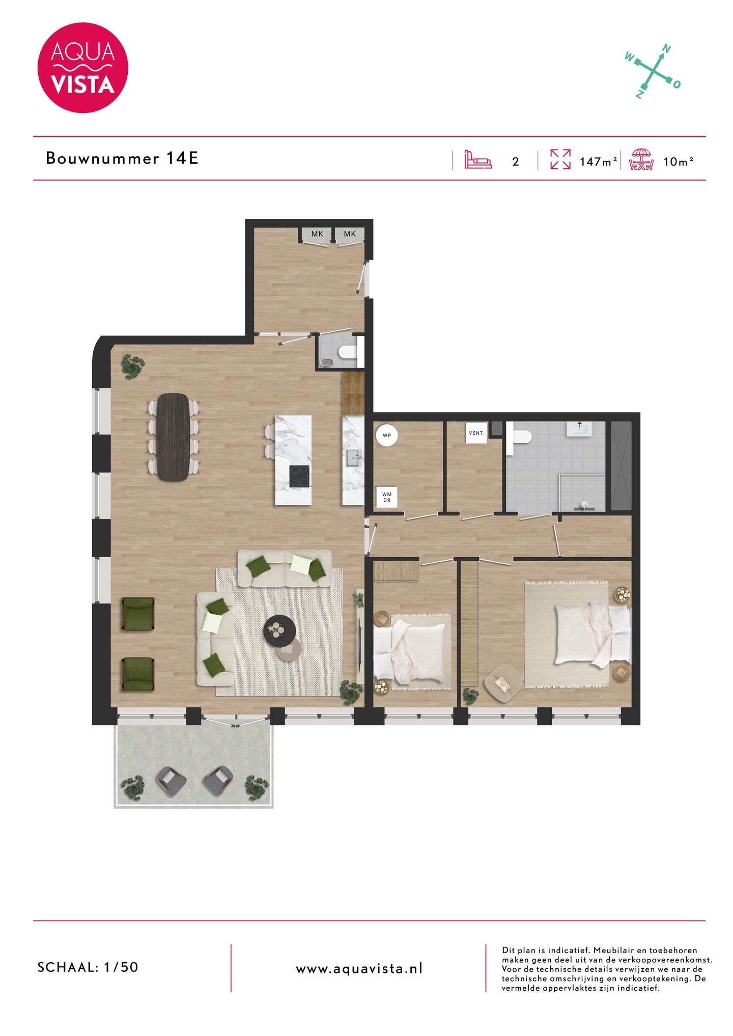 Foto 14 van Kade- en Haven appartementen (Bouwnr. 14_E)
