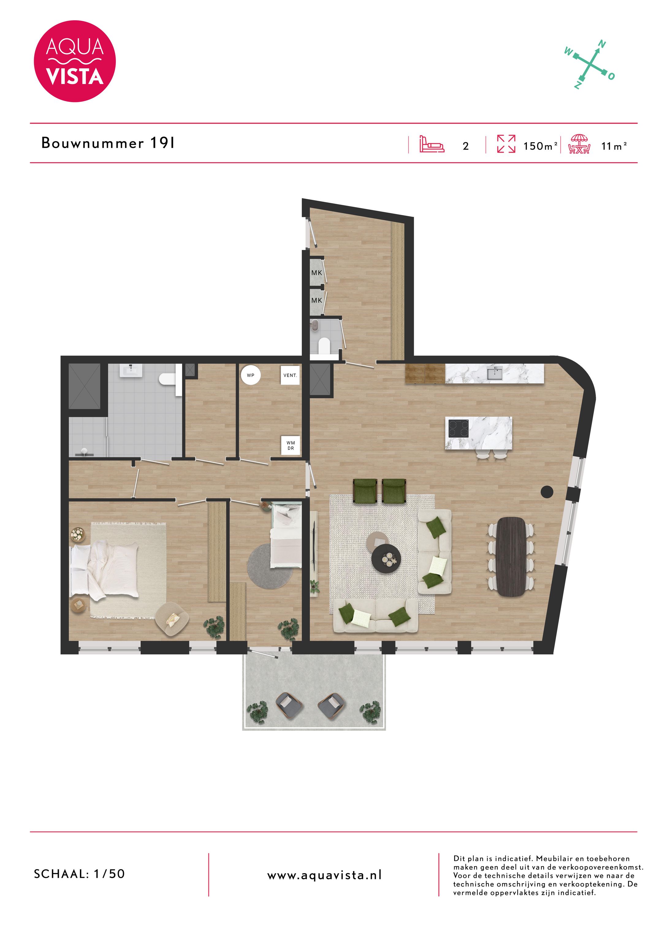 Foto 15 van Kade- en Haven appartementen (Bouwnr. 19_I)