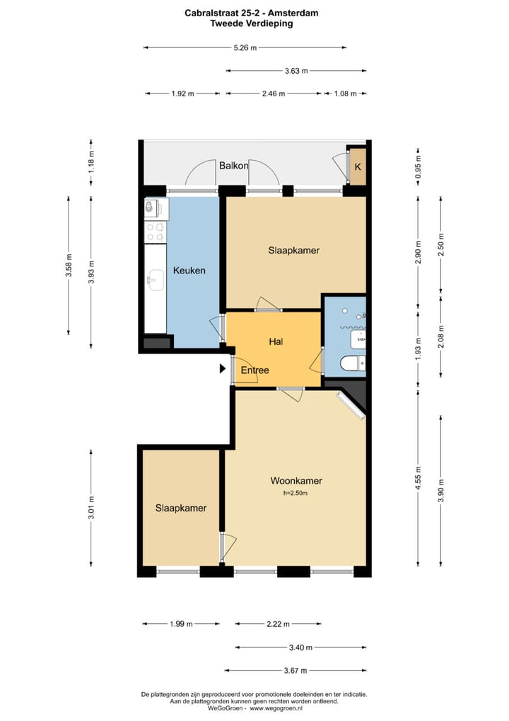 Foto 30 van Cabralstraat 25-2