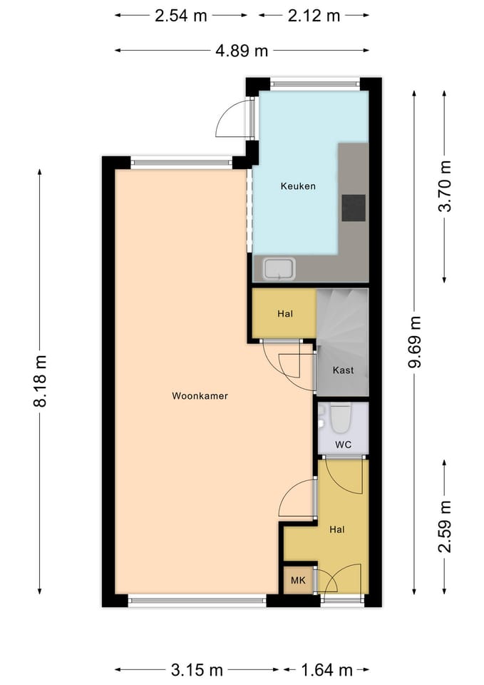 Foto 3 van Dr. J. Presserstraat 158