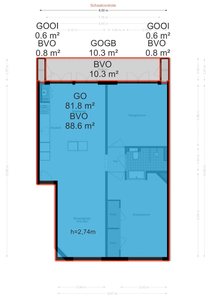 Foto 28 van Bronckhorststraat 32-2